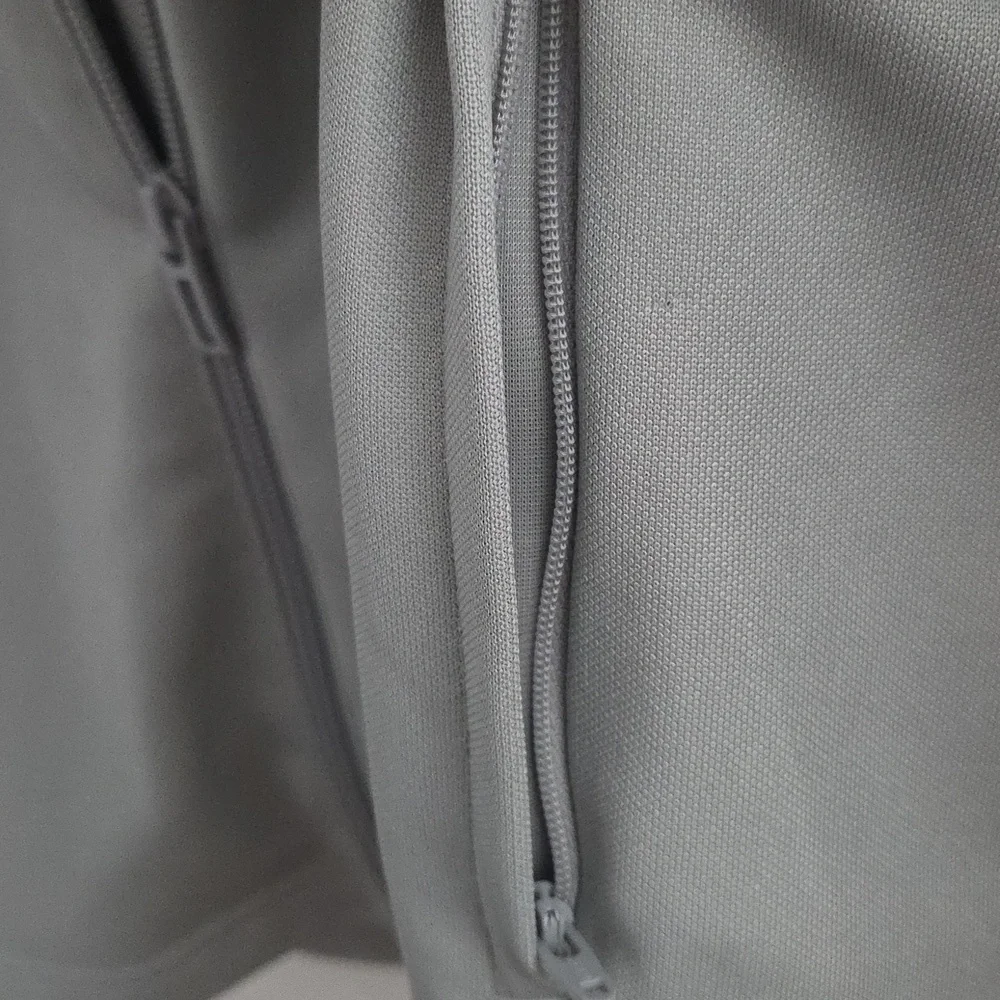 Adidas Kids Aeroready Pewter Zipup Jacket In Size Kids Large (13-14 Yrs)